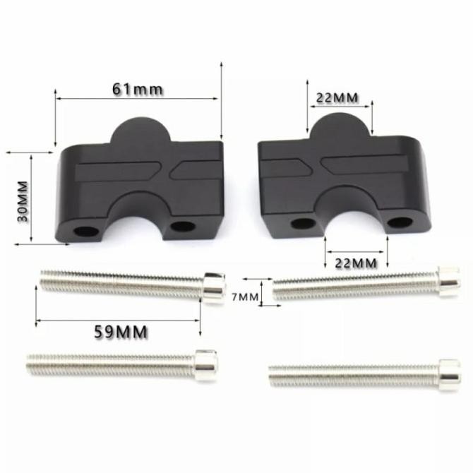 New Riser stang er6n er6f peninggi stang er6n PNP er6