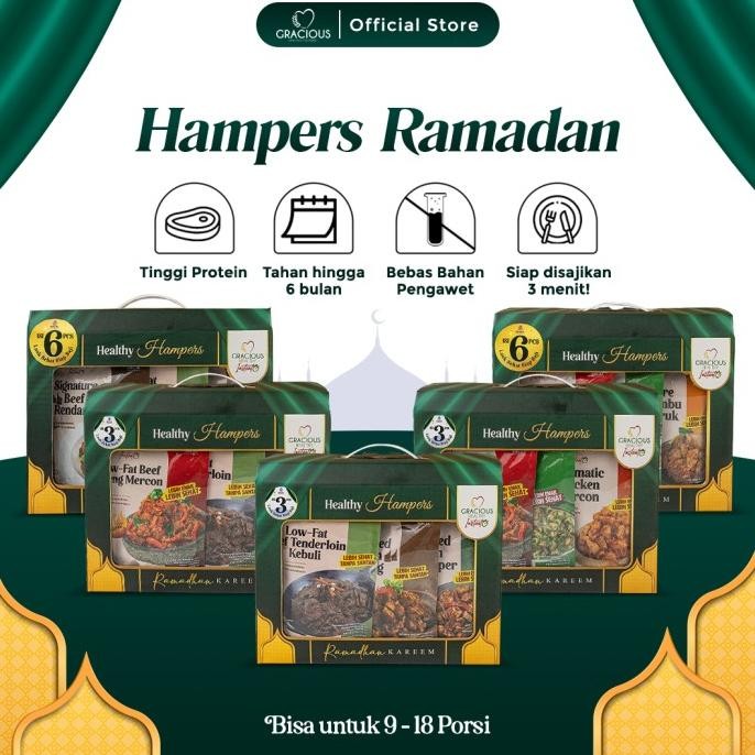 

HAMPERS RAMADAN GRACIOUS HEALTHY INSTANT Original dan Terpercaya