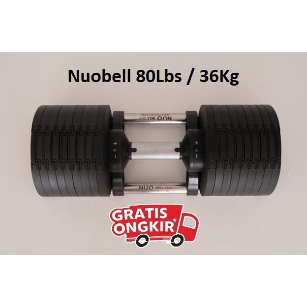 TERBARU - NUOBELL FLEXBELL 36KG Adjustable Dumbell BOWFLEX KETTLER PROFLEX