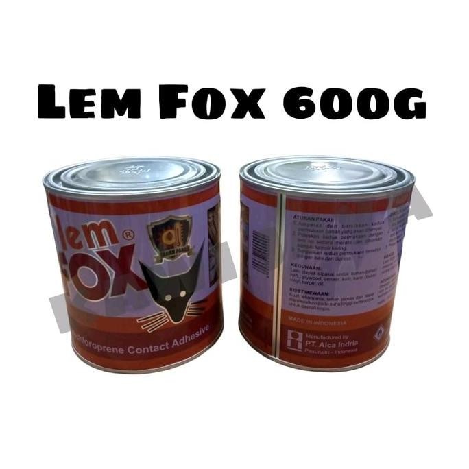 ,,,,,,,] Lem Fox, Lem Taco Kuning Lem Kayu 600g