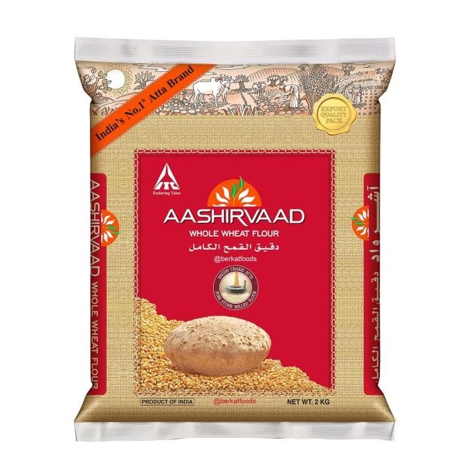 

>*>*>*>*] Chakki Atta Aashirvaad India / Whole Wheat Flour /Tepung Gandum Import