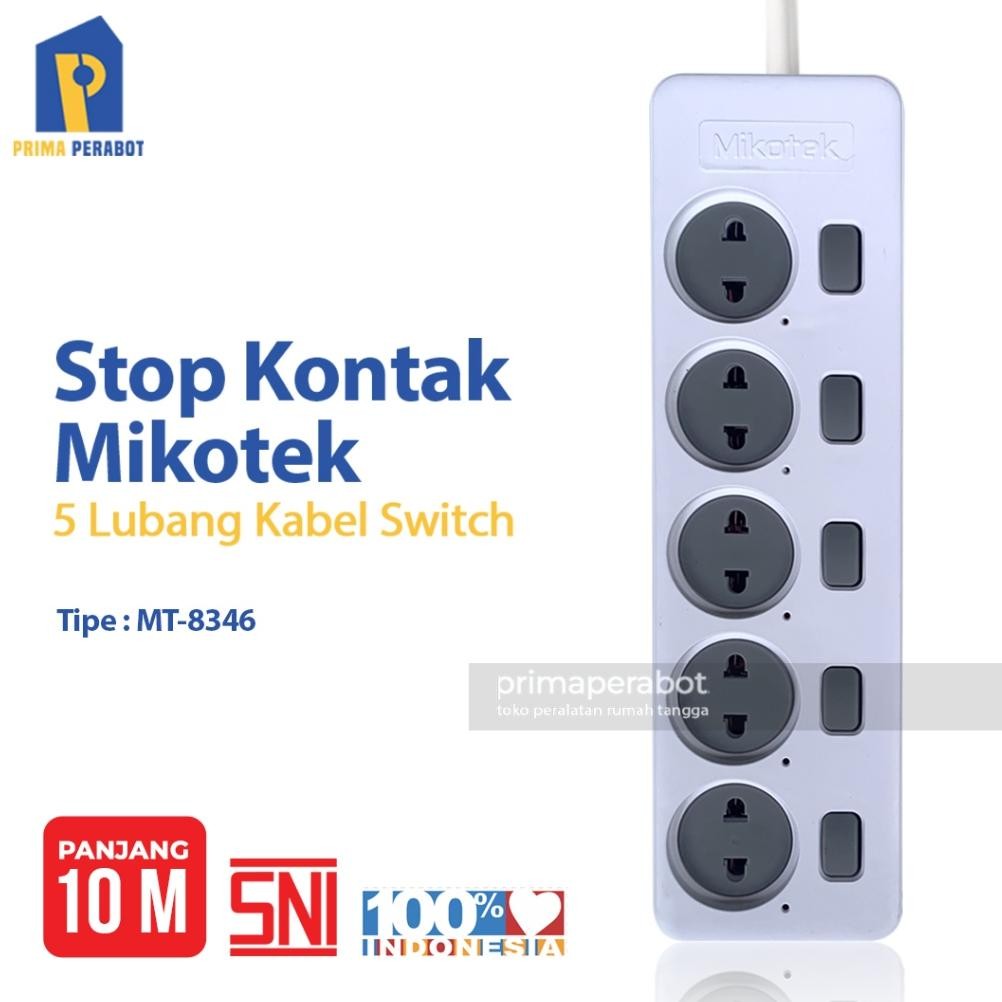 Stop Switch Terminal Listrik 5 Lubang 10 Meter MikotekMT83465