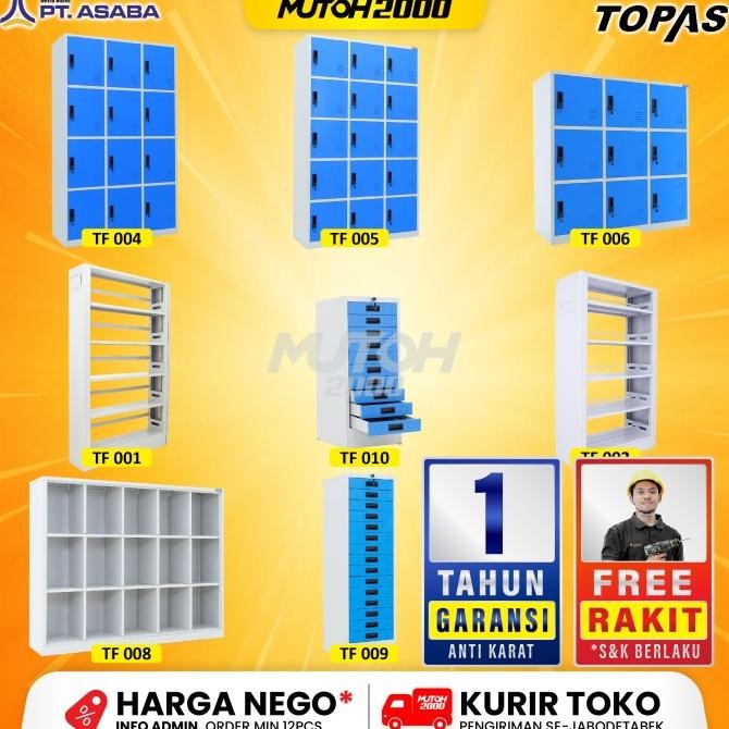 

Loker Locker Besi Lemari Laptop Serbaguna Katalog Topas