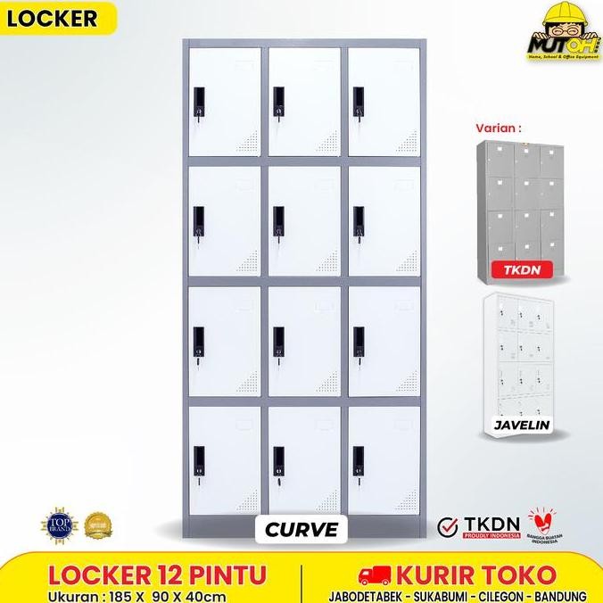 

Loker Locker Besi Lemari Loker Karyawan 12 Pintu Mutoh2000