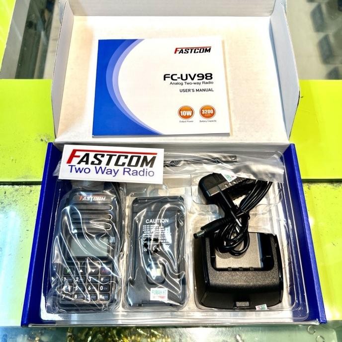 Ht Fast Com Fc-Uv98 Dualband 10 Watt Murah Original Dan Terpercaya