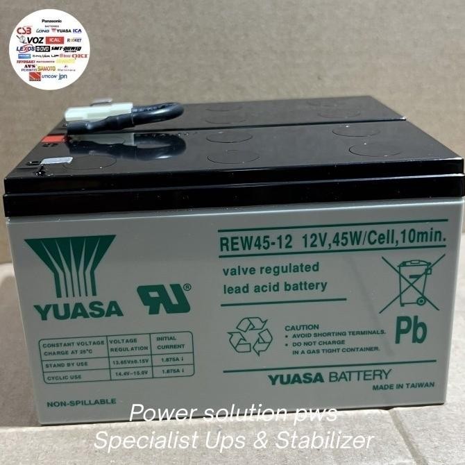 BATTERY COMPATIBLE UPS APC RBC109 RBC 109 RBC113 RBC 113 RBC176 RBC 176 RBC177 RBC 177 Baterai Yuasa