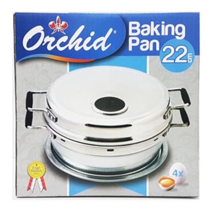 

Baking Pan / Cetakan Kue Bolu Orchid 22 Cm Isi 4 Telur Original Dan Terpercaya