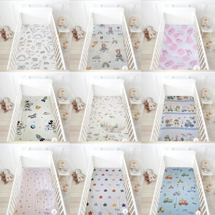 Sprei kasur bayi katun jepang