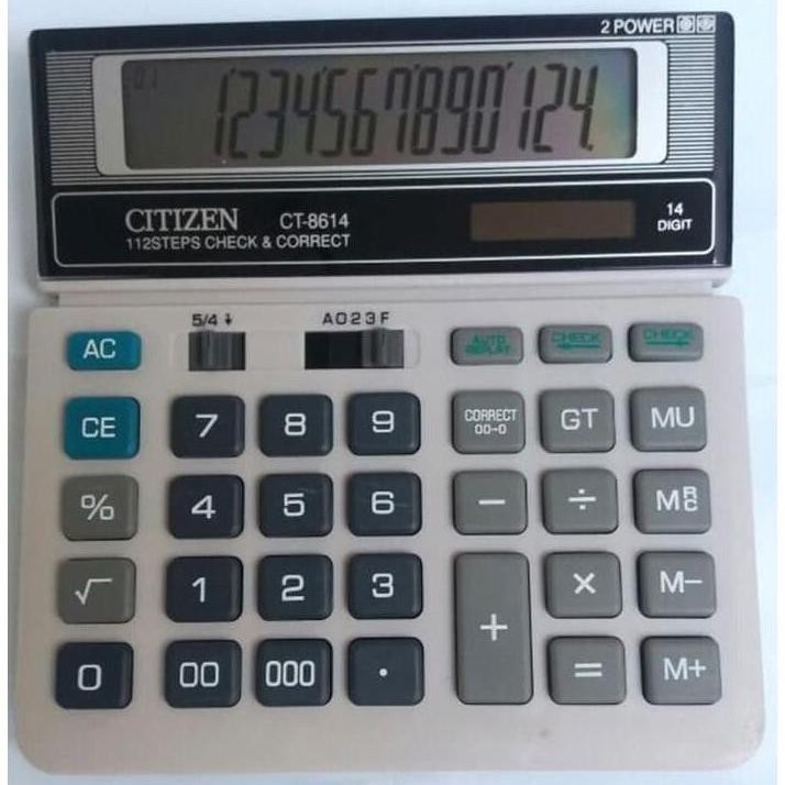 

Alulator Ct 8614 . Alulator 14 Dit Calculator Dengan Ta Nol 0 Ct8614