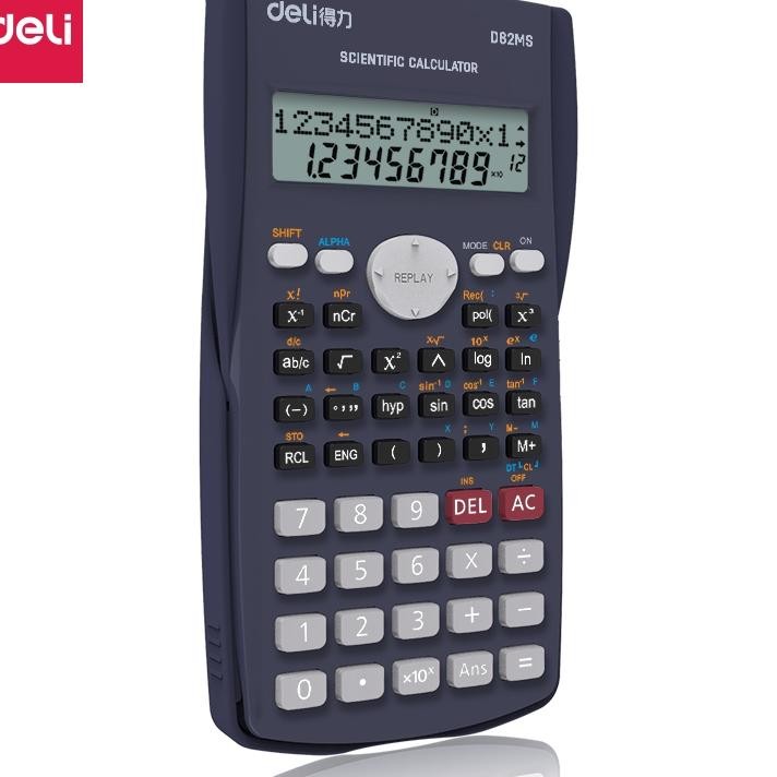 

Deli D82M Cientific Calculator Alulator Cientific 240 Function Untu Eolah Dan Antor
