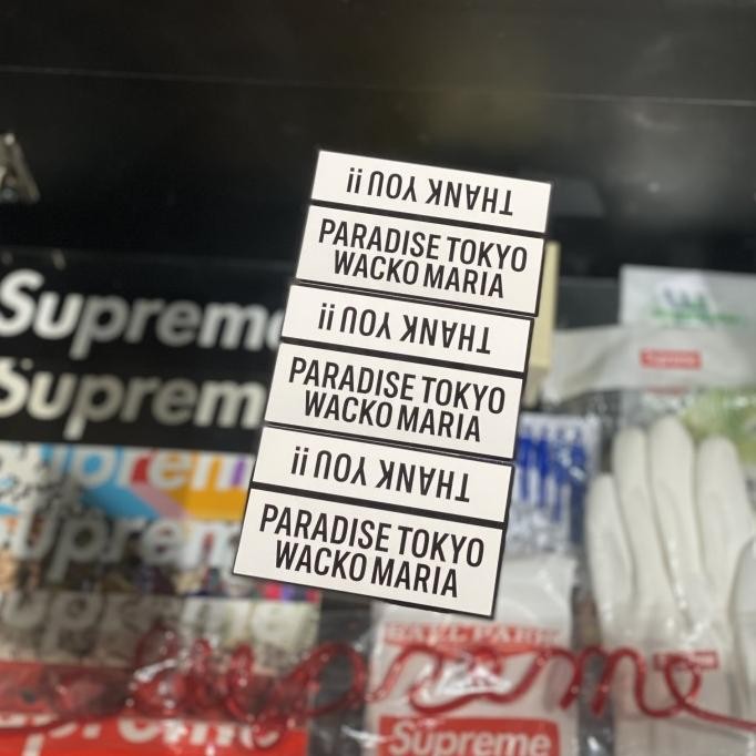 

SALE WACKO MARIA - THANK YOU STICKER