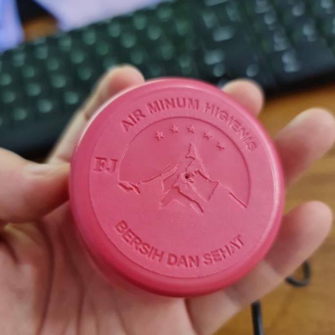 Tutup Galon Isi Ulang warna Pink FJ bintang lima gunung 980