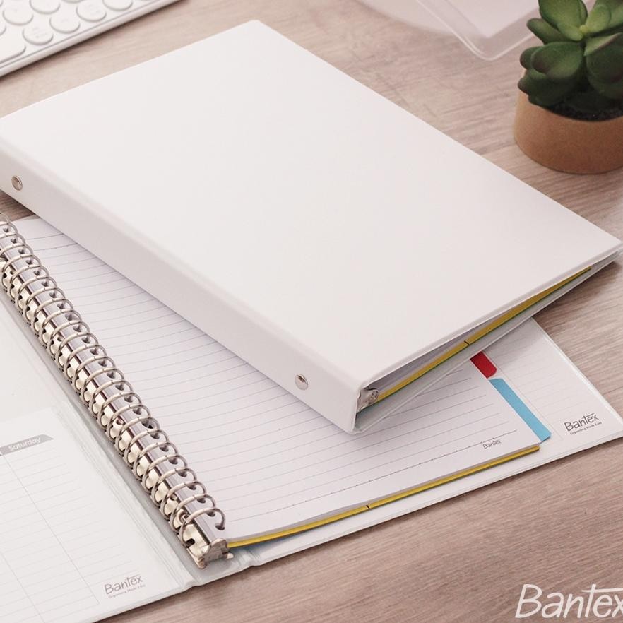 

Bante Binder Note B5 26 Ring Bei Looe Leaf Multiring Binder White 1326 07