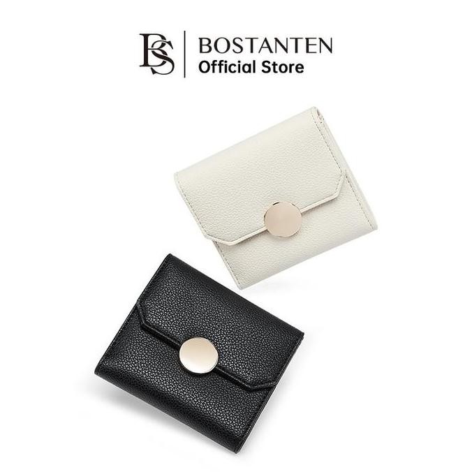 Promo [Flash Sale] Bostanten Dompet Mini Wanita Dompet Koin Pu Gantungan Kunci Dompet Koin