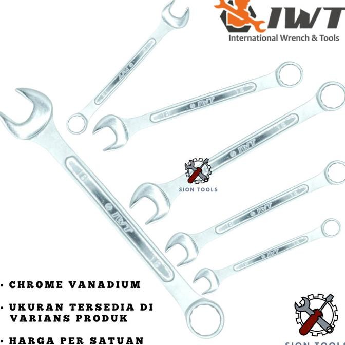 DISKON IWT SATUAN KUNCI RING PAS 24 25 26 27 28 29 30 31 32 MM RAISED PANEL