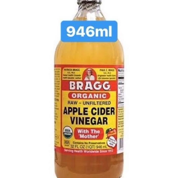 

Organic Cider Vinegar Cua Apel 946 Ml