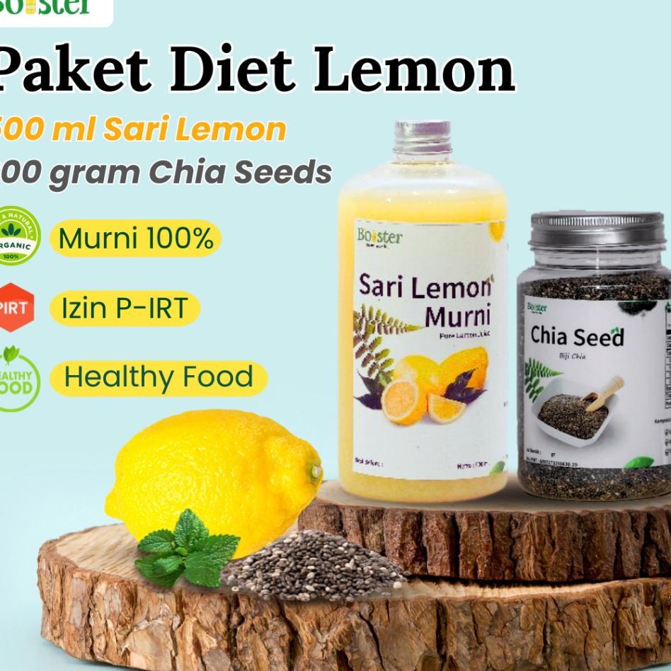 

Paet Deto Ari Lemon Ml Chia Eed 200 Gram Bundling Ehat 2In1 Ari Lemon Chia