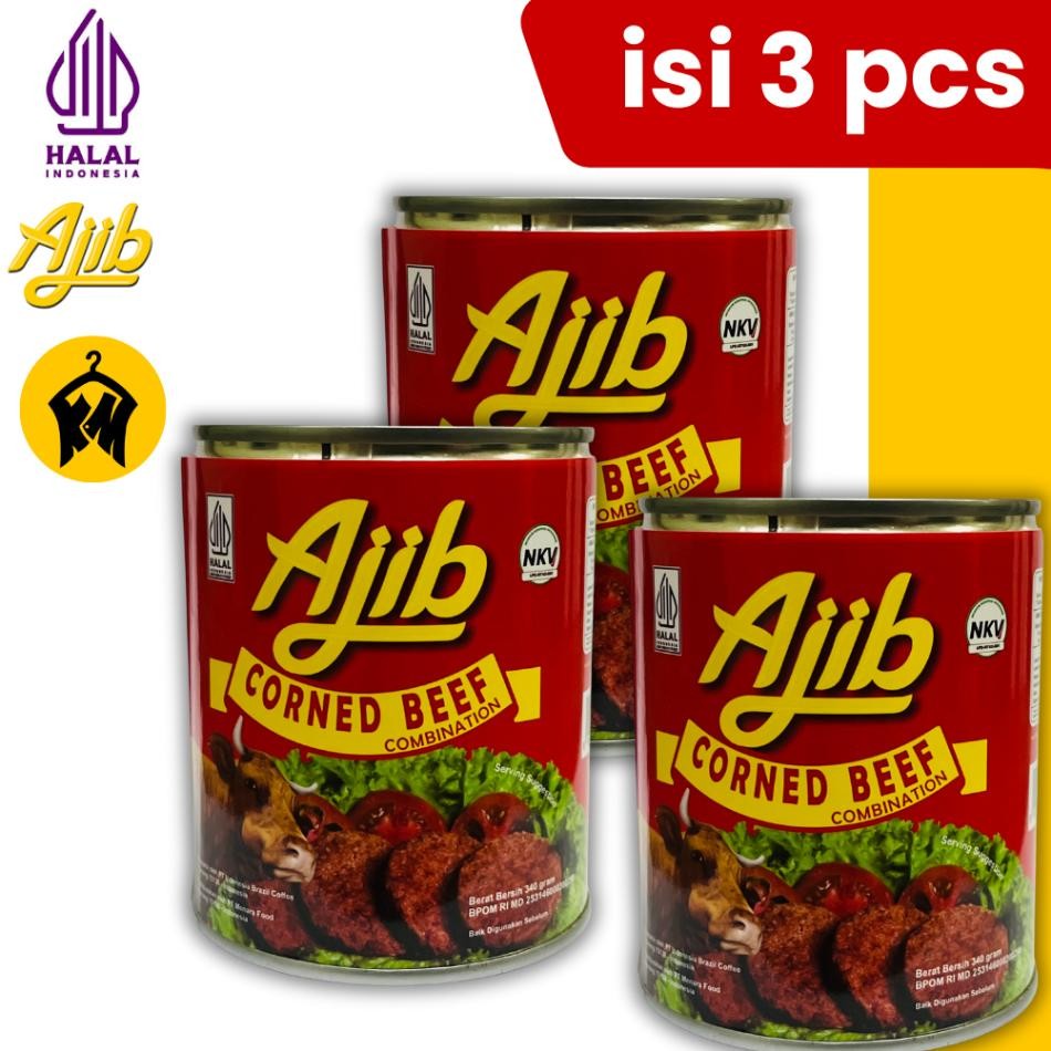 

Ii 3 Pc Ornet Daging Api Ajib 340 Gram