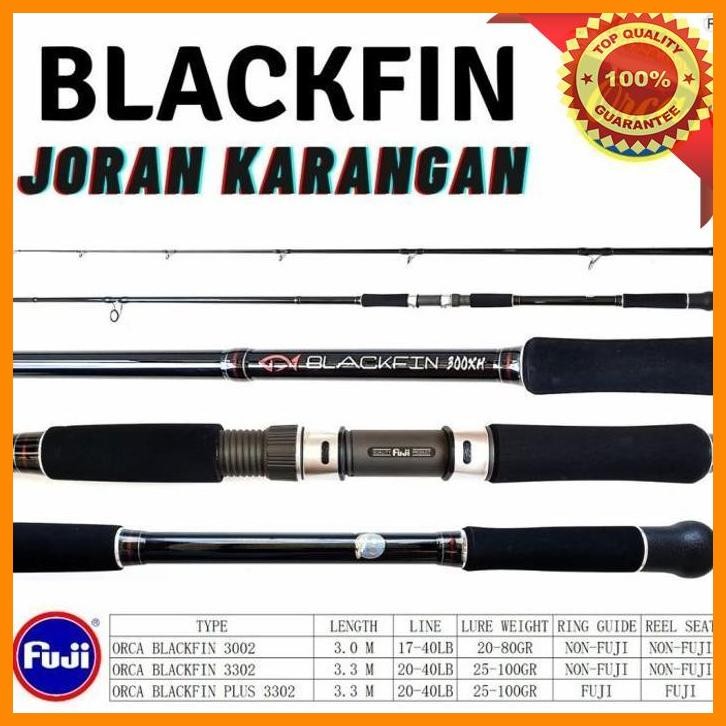 (ifa) joran pancing orca blackfin shore jigging rod 300 330 360 full fuji