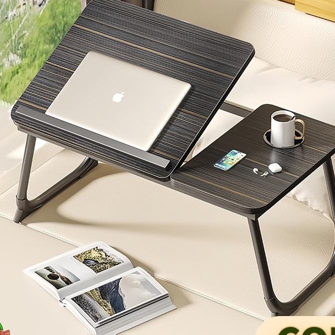 Cod Meja Laptop Lipat Table Foldable Table Computer De Bed Table Meja Adjutable Lipat Foldable Meja 