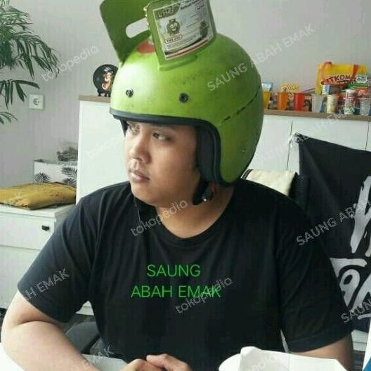 * Helm Helem Helmet Gas Lpg Retro Bogo Dewasa Tabung Gas Lpg 3Kg - Sni *