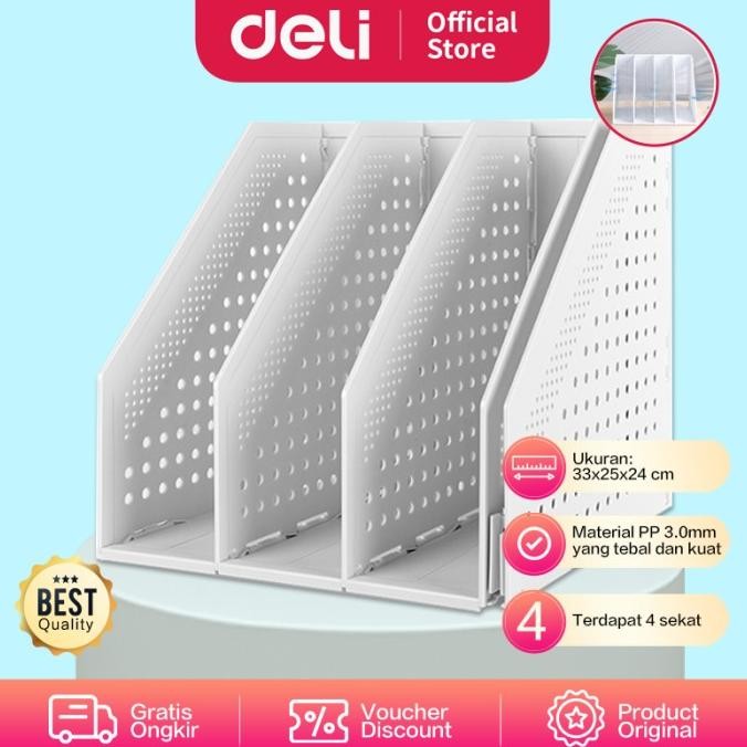 

Deli Magazine Container/Rak Tempat Buku Plastik Bisa Ditekuk 78996