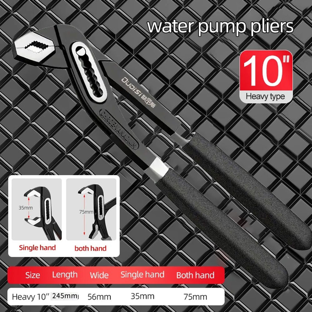 Tang Burung Jepit Multifunctional Pump Clamp 10 Inch 7 Levels - C-77