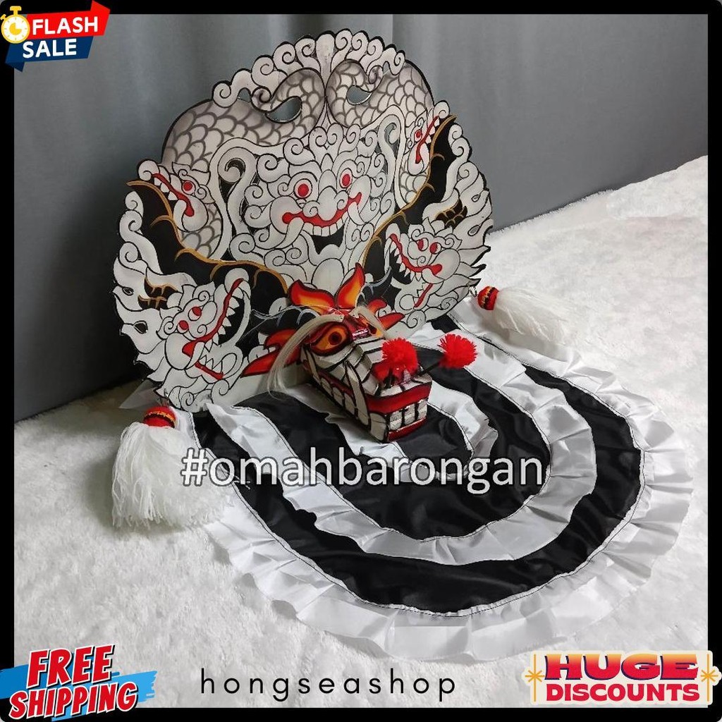 Barongan Casper Full Kayu Waru Untuk Anak