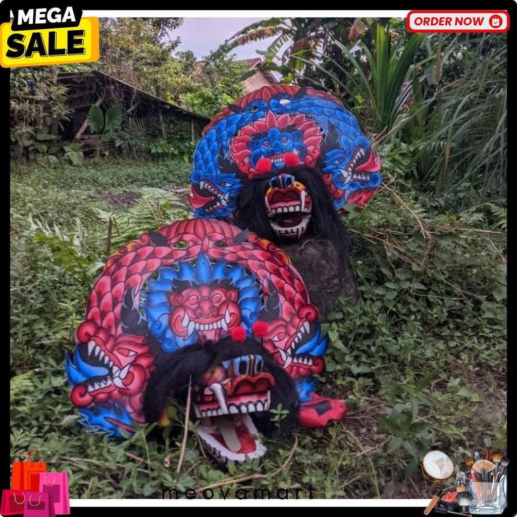 Mainan Tradisional Barongan Telon|Barongan Devil|Barongan Anak|Barongan Dewasa|Barongan Kayu|Baronga