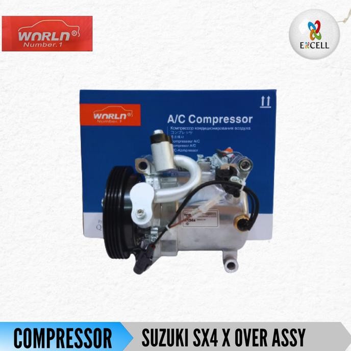 N Compressor Kompresor Ac Mobil Suzuki Sx4 X Over Assy
