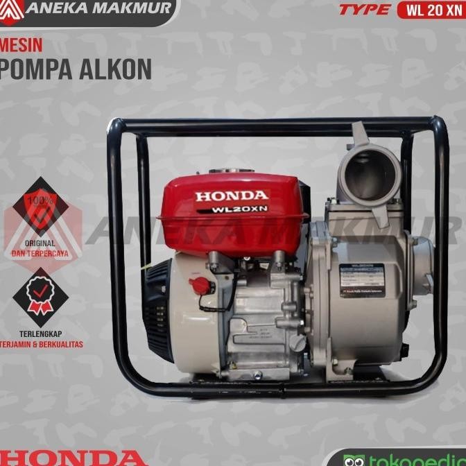 Mesin Alkon Honda WL 20 XN Pompa Air Irigasi 2 Inch 7.5 Meter WL20XN