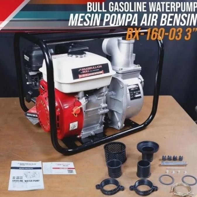 Mesin Pompa Air Irigasi / Pompa ALKON - Pompa Air Bensin BULL BULTRAX