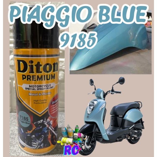 Sale Cat Pilox Diton Premium 9185 Piaggio Blue 400Cc Biru Telur Asin Muda V