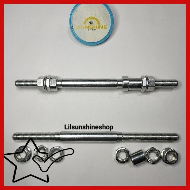 [LSS] AS AXLE HUB RODA BELAKANG BEARING SEPEDA GIR SPROCKET MULTI SPEED MTB
