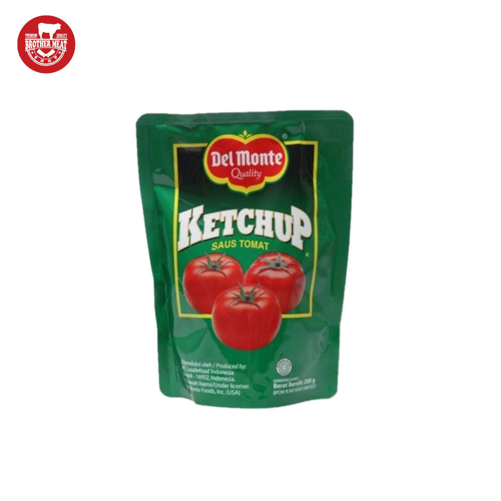 

DelMonte Tomato Sauce Standing Pouch 200gr, Brothermeatshop