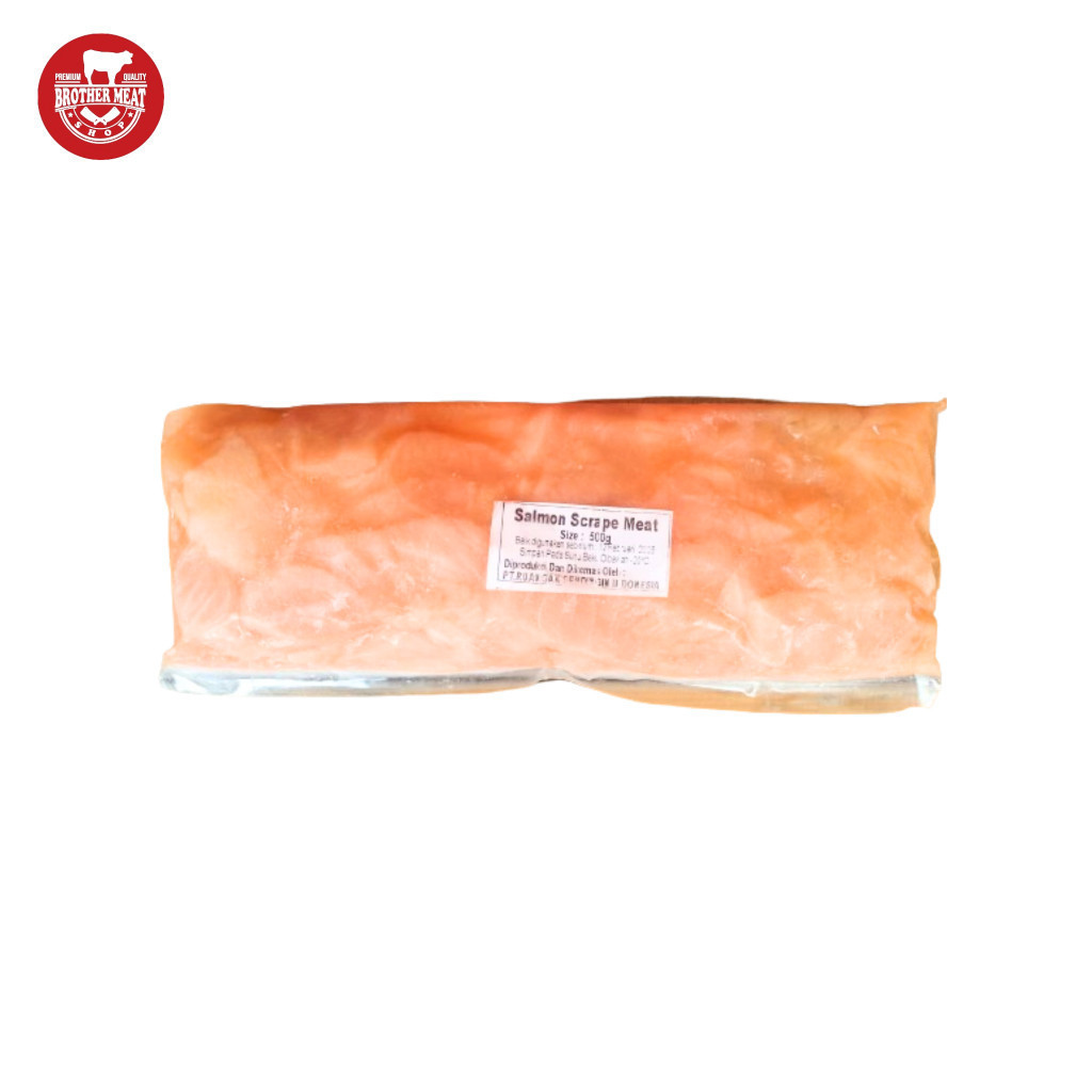 

Tetelan Salmon / Salmon Scrape / Salmon Trimming 500gr - Brothermeatshop