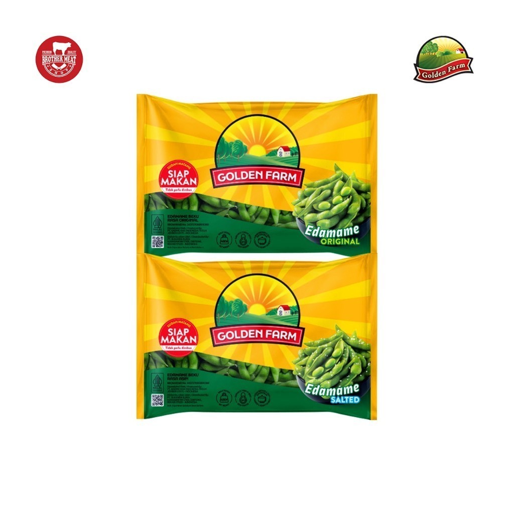 

Golden Farm Edamame 450gr - Brothermeatshop