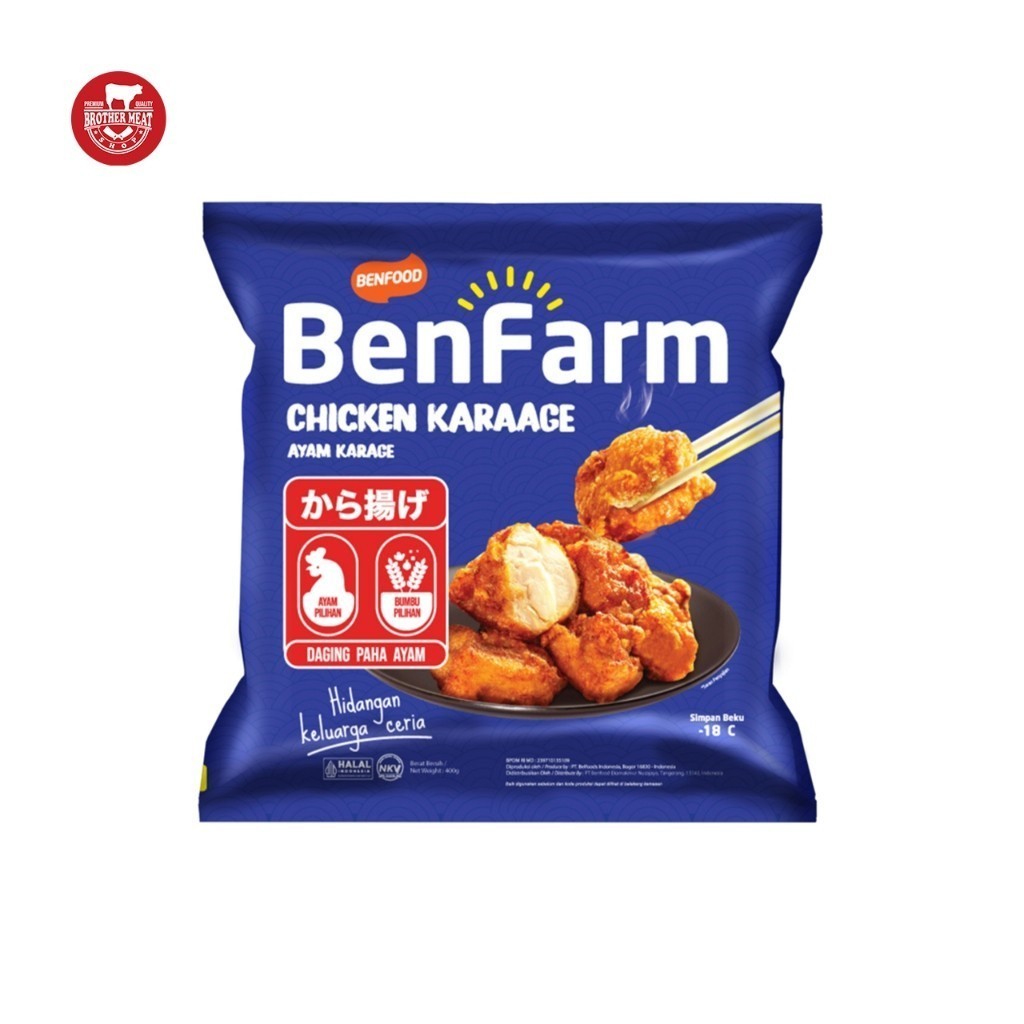 

Benfarm Chicken Karaage 400gr - Brothermeatshop