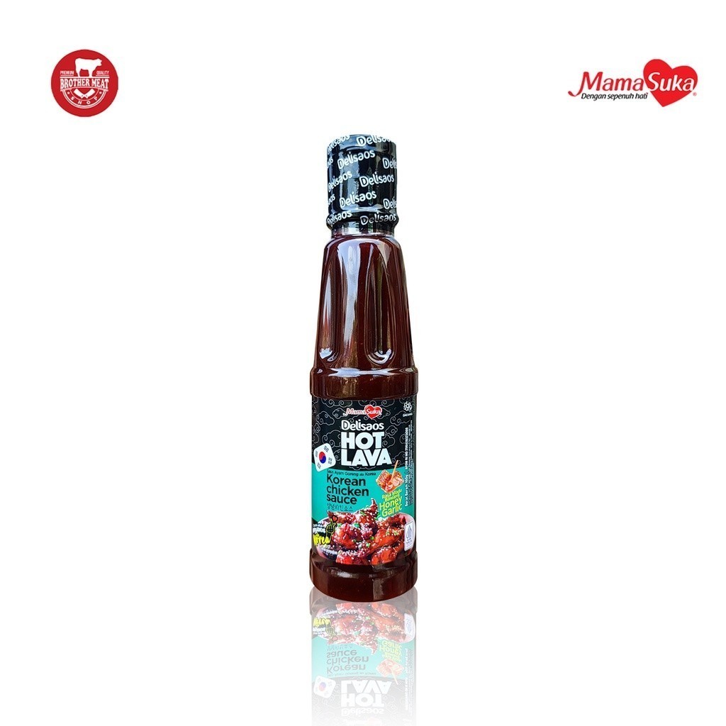 

MamaSuka Delisaos Hot Lava Saus Madu Bawang 160gr Korean Taste - Brothermeatshop