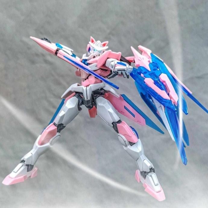 TERBARU HG 1/144 OO SHIA QAN[T] FIGHTER SEIKO GALAXY MODEL KIT 