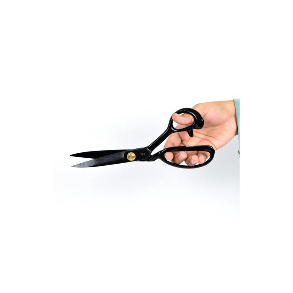 

VIRAL Gunting Potong Kain Butterfly Original Hitam Bahan Baja Mangan Galvanis 8" / 9" / 10" Professional Tailor Scissors na-72
