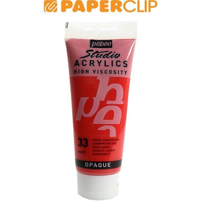 

Sale Cat Pebeo Acrylic 100Ml Cadmium Red Hue 831-033