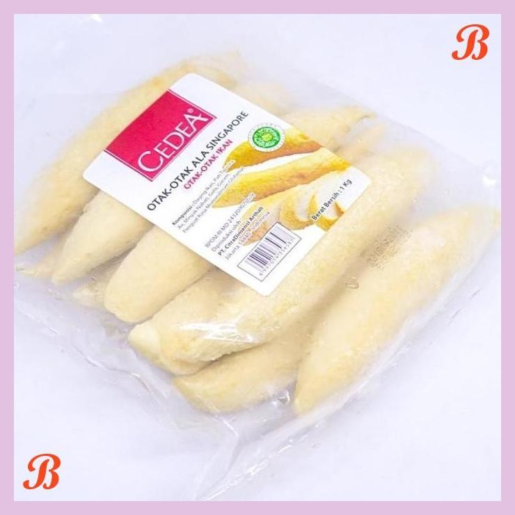 

| SMW | CEDEA OTAK OTAK SINGAPORE 1 KG - KUE IKAN FROZEN FOOD SHABU - SHABU