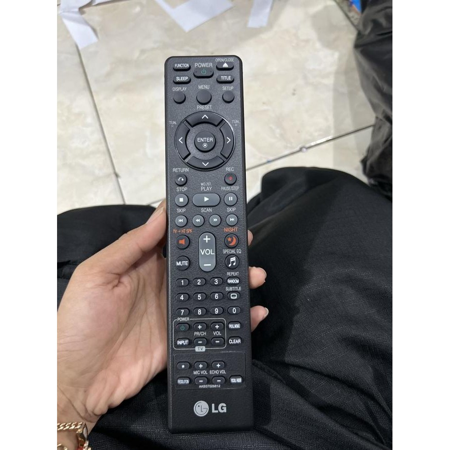 Terlaris REMOTE REMOT DVD HOME TEATER LG AKB37026812 ORIGINAL ASLI SALE