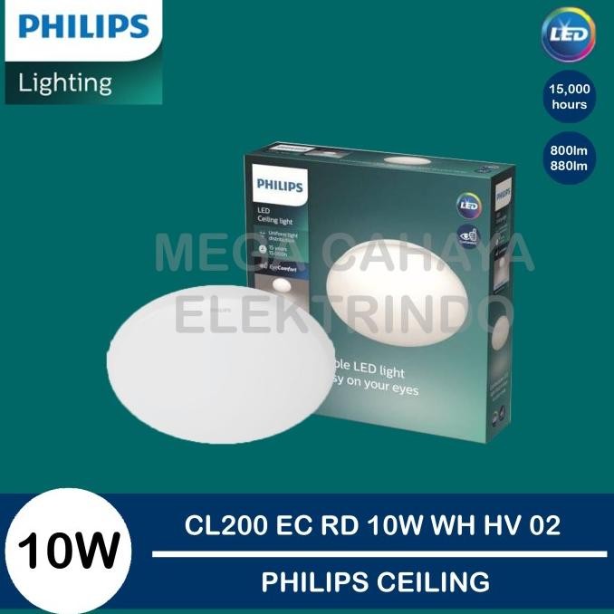 TERBARU - PHILIPS CL200 10W LED Ceiling - Lampu Plafon