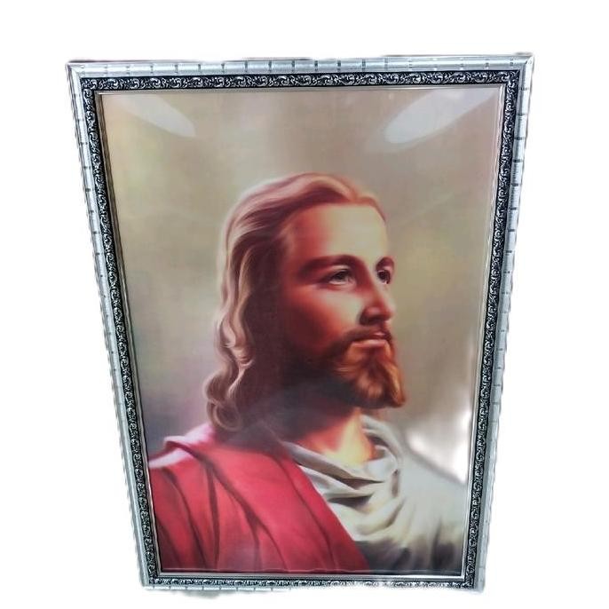 HIASAN DINDING GAMBAR YESUS 3D 0804T
