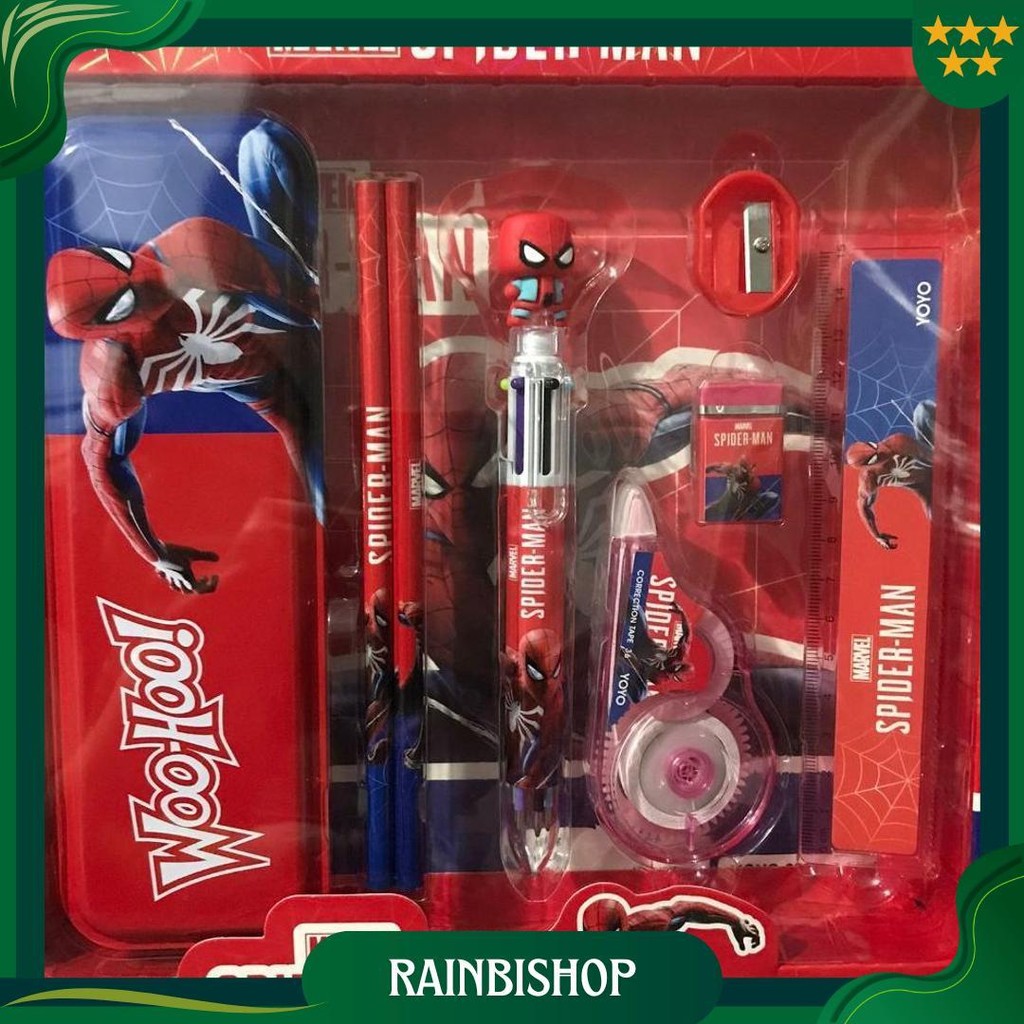 

[Serbalaku](Ktps.2)Kotak Pensil Sett / Study Set Stationery Set Alat Tulis Sekolah Anak Set Atk Motif Cod