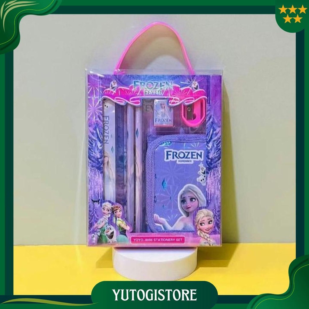 

2011 Stationary Set Kotak Pensil Anak Set Stationery Alat Tulis Kotak Pensil Karakter Ori