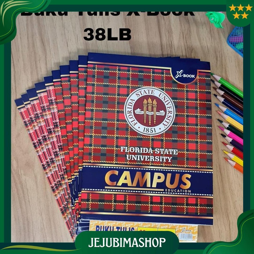 

Sos Buku Tulis X-Book Kwarto/Kecil 38 Lembar(10Bk) / Buku Catatan / Buku Sekolah Bergaris Promo 4.4