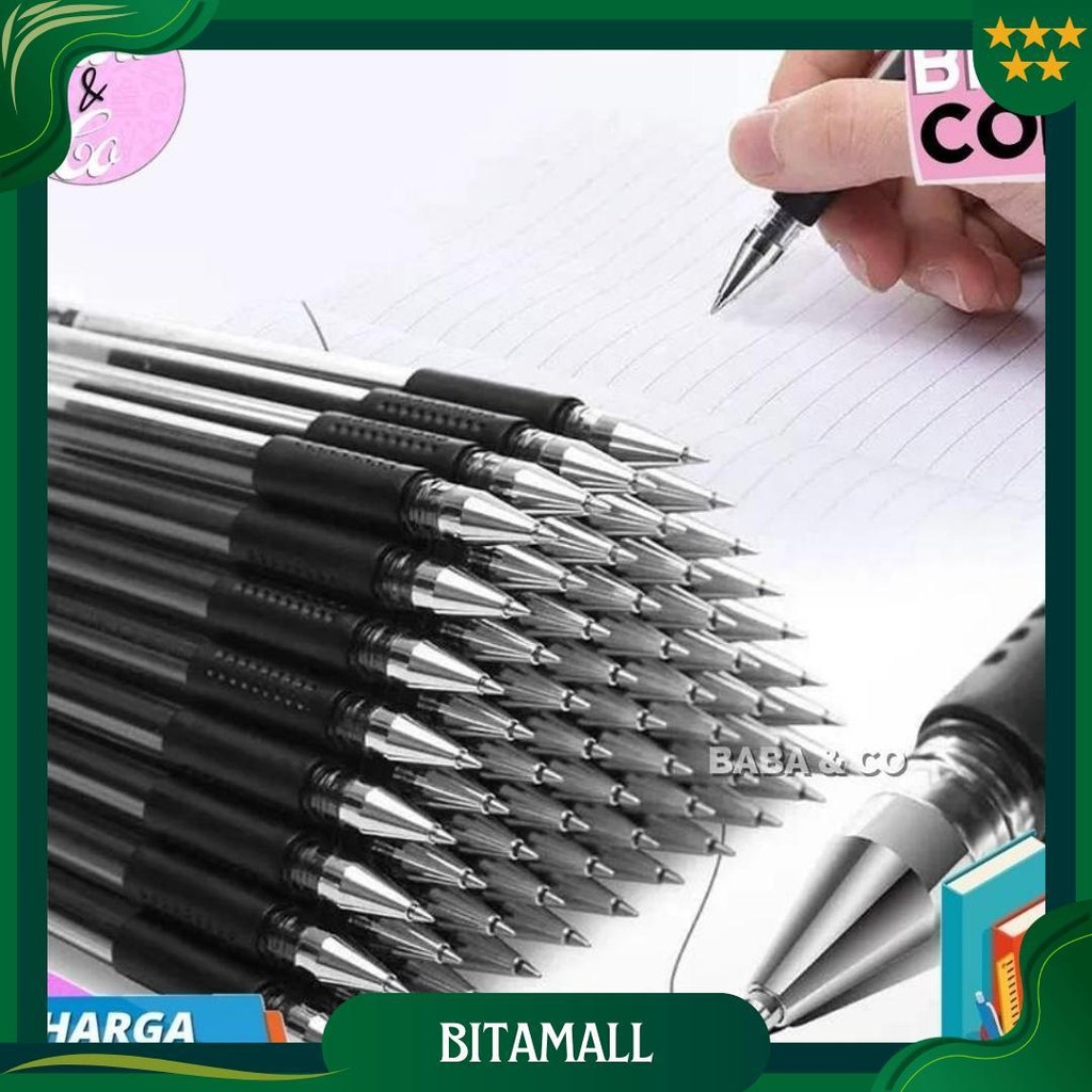 

Pen Murah 1 Box Isi 12 Pcs Pen Gel Mimi Pen Gel Pulpen Murah Alat Tulis Kantor Sekolah Atk Murah Promo 4.4